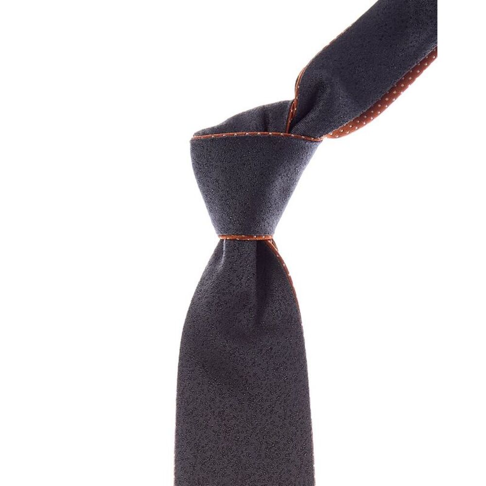 Canali Silk Tie, Orange